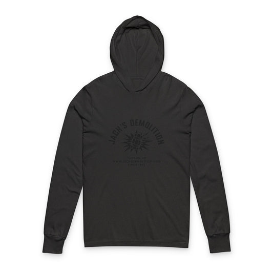 Surveillance Series : Jacks Demolition Hoodie Black on Black on Black