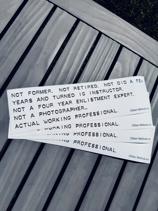 "Not Former" Bumper Sticker